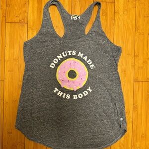 Woman’s TipsyElves Donuts Made This Body Tank Top